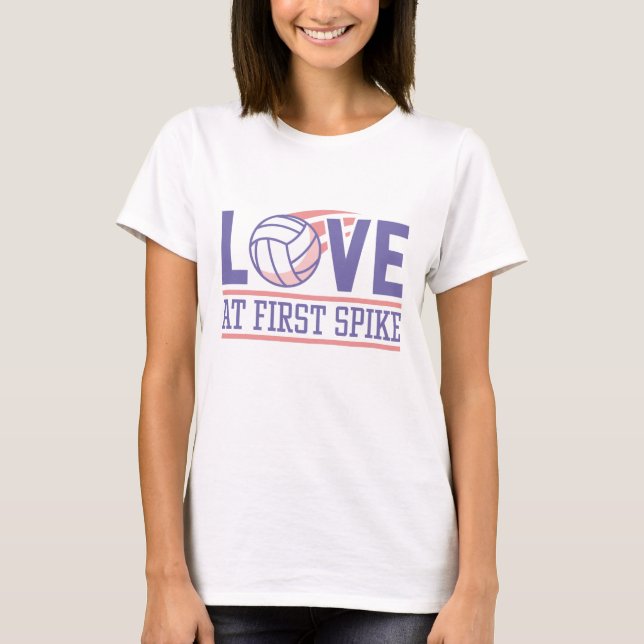 Camiseta Amor No Primeiro Spike (Frente)