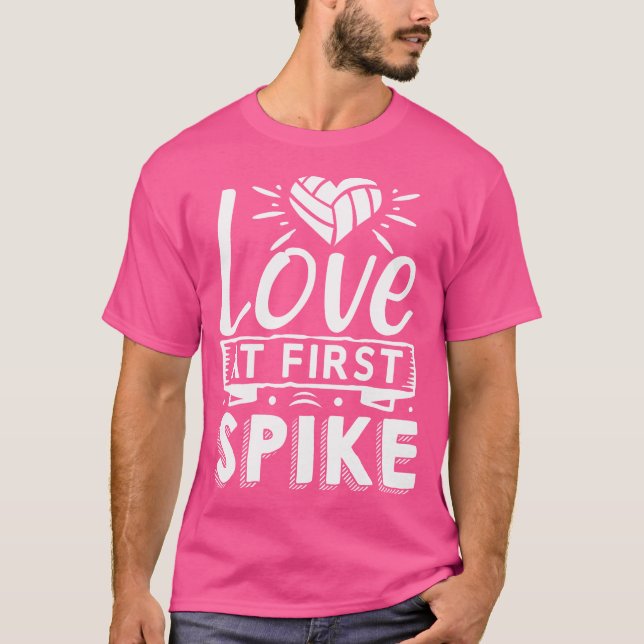 Camiseta Amor No Primeiro Voleibol (Frente)