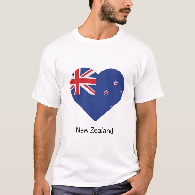 Camiseta Amor Nova Zelândia (Frente)