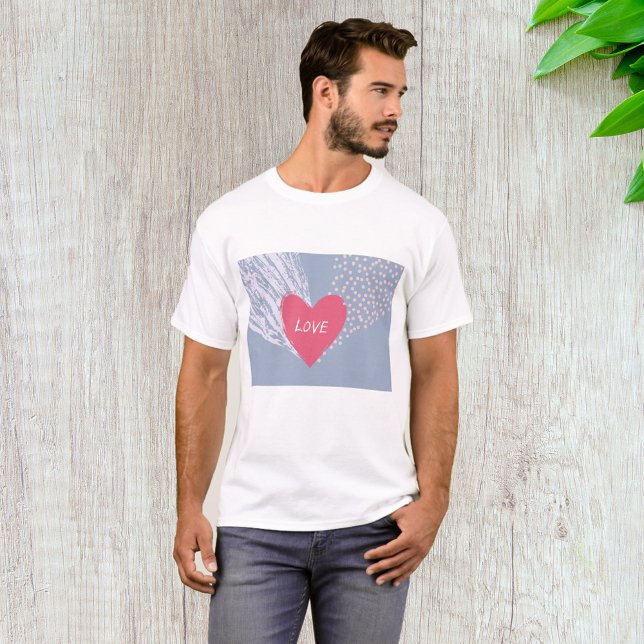 Camiseta Amor num Coração (Criador carregado)