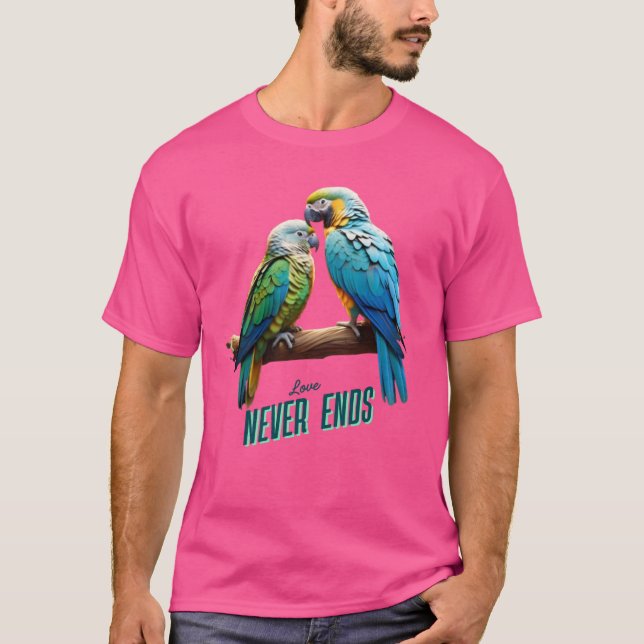 Camiseta Amor nunca acaba (Frente)