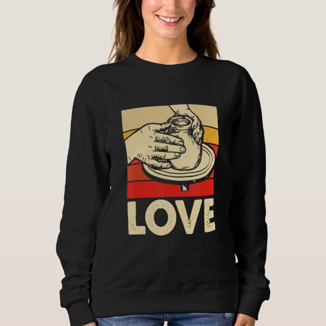 Camiseta Amor Olaria Cerâmica Criador de Argila 1 (Frente)