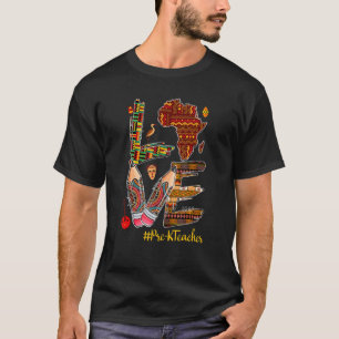 Camiseta Amor Orgulhoso Antes do Professor K História Negra