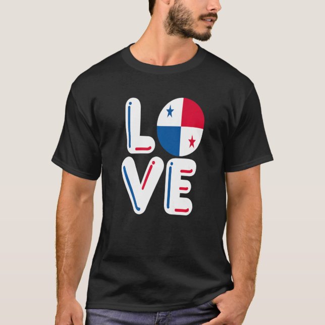 Camiseta AMOR Panamá (Frente)