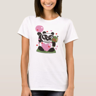 Camiseta Amor Panda Lucky Deus