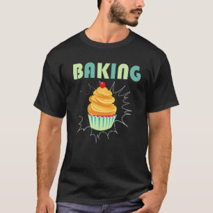 Camiseta Amor Pão de Açúcar Fazedor de Bolo Pastry Chef Art