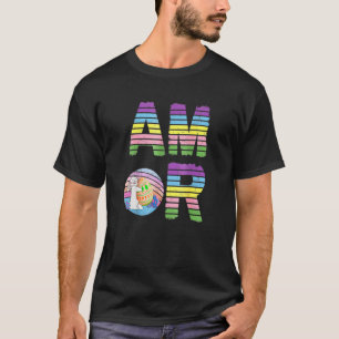 Camiseta Amor Páscoa Amor Coelhinho Feliz Caçando Ovos Past