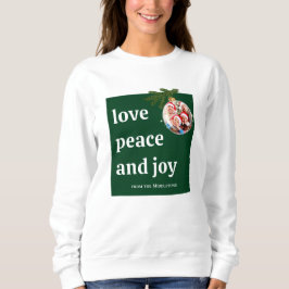 Camiseta Amor Paz Alegria Foto Mulheres Floresta Verde Nata