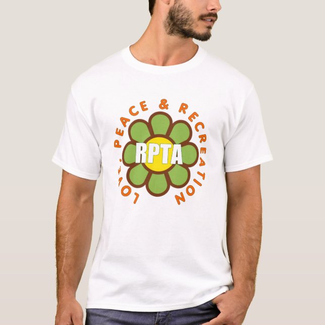 Camiseta Amor, Paz e Recreação (Frente)