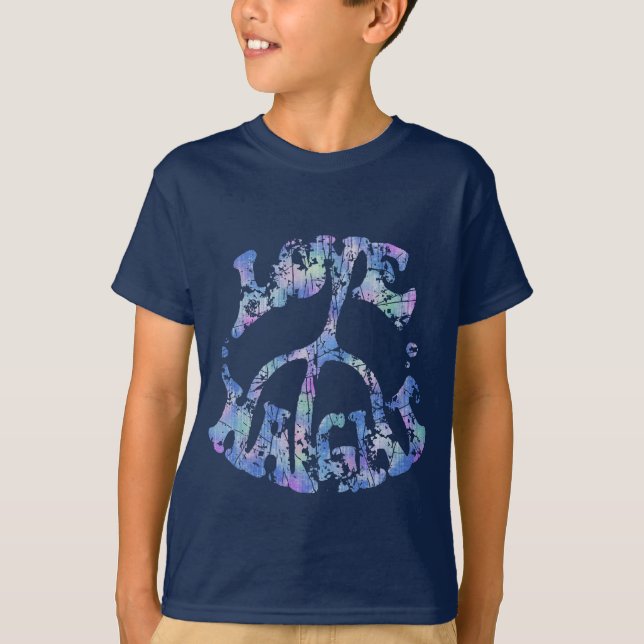 Camiseta Amor-Paz-Haight (Frente)