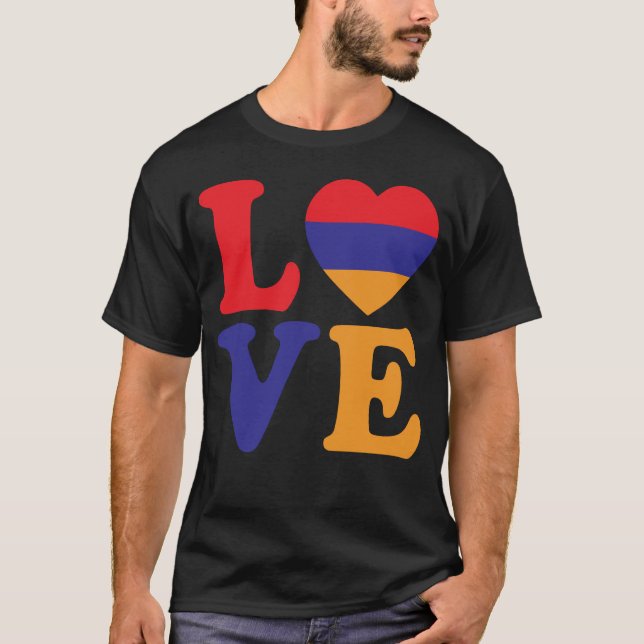 Camiseta Amor pela Armênia (Frente)