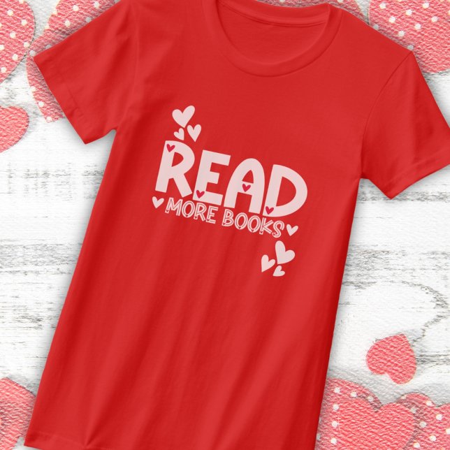 Camiseta Amor pela Leitura de Livros  (Criador carregado)