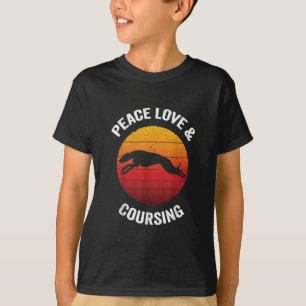 Camiseta Amor pela Paz - Caça ao Greyhound Vintage