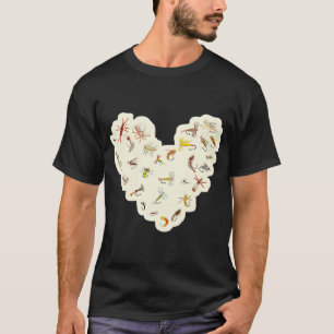 Camiseta Amor pela pesca com mosca