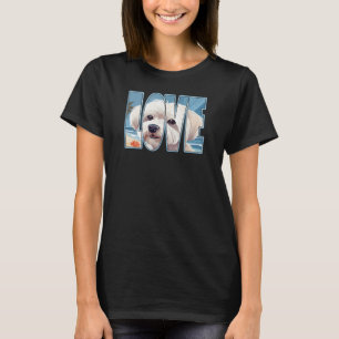 Camiseta Amor pelo Cão Maltês