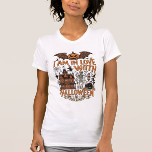 Camiseta Amor Pelo Esqueleto da Casa Assombrada de Hallowee