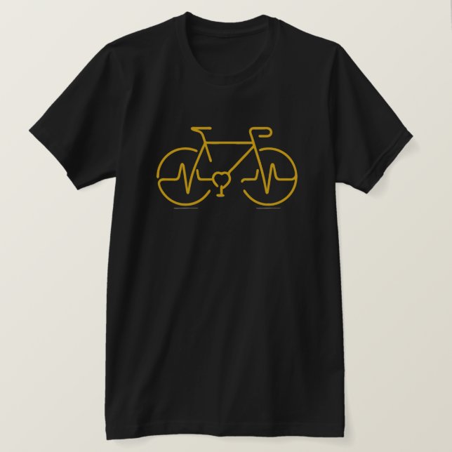 Camiseta Amor pelo pedal (Frente do Design)