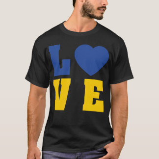 Camiseta Amor pelos amigos da Ucrânia