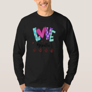 Camiseta Amor Personalizado Gramlife Pequenas Mãos Zip