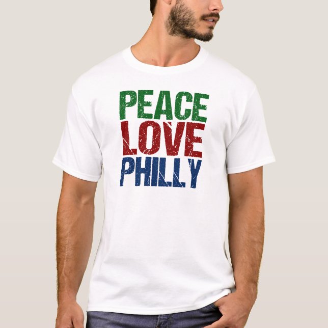 Camiseta Amor Philly da paz (Frente)