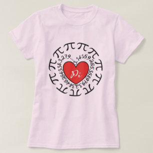 Camiseta Amor Pi 3,14 - dia do Pi