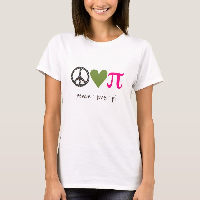 Camiseta Amor Pi da paz (Frente)