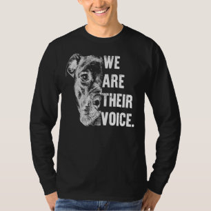 Camiseta Amor Pitbull Somos A Voz Deles Para Os Amantes Pit