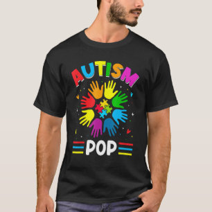 Camiseta Amor Pop Autismo Conscientização do Autismo Famíli
