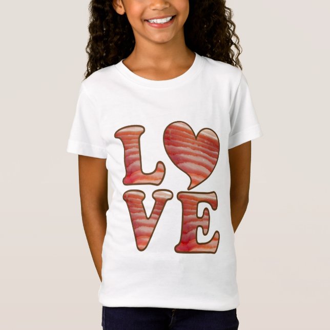 Camiseta Amor por Bacon (Frente)