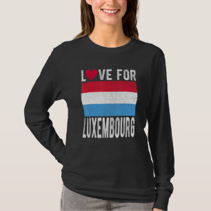 Camiseta Amor por Luxemburgo