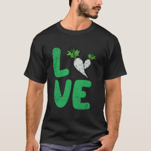 Camiseta Amor Por Rabi Amor Jardinagem Agricultura Vegetal