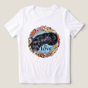Camiseta Amor por Terrier Escocês