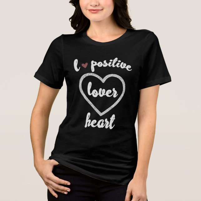 CAMISETA AMOR POSITIVO (Frente)