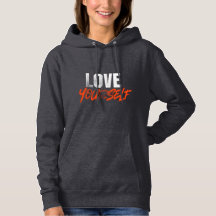 Amor próprio capuz inspirador