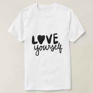 Camiseta Amor Próprio – Tipografia de Autocuidado
