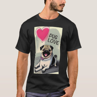 Camiseta Amor pug