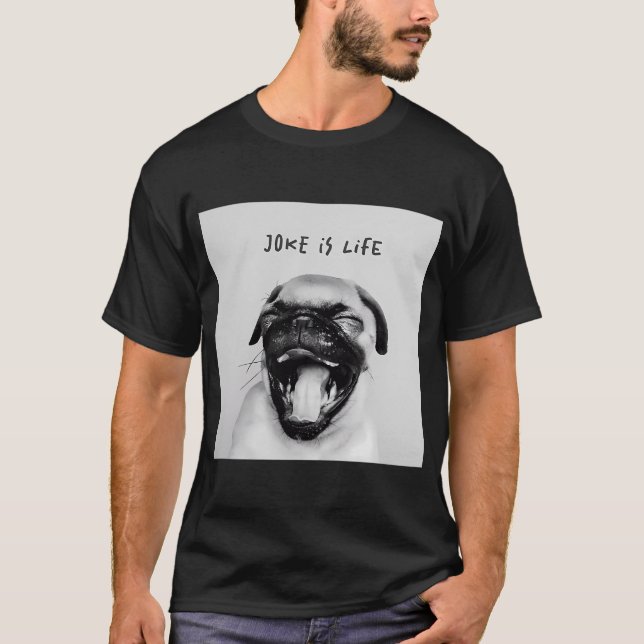 Camiseta Amor pug (Frente)