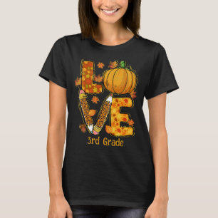 Camiseta AMOR Queda professor do 3º ano