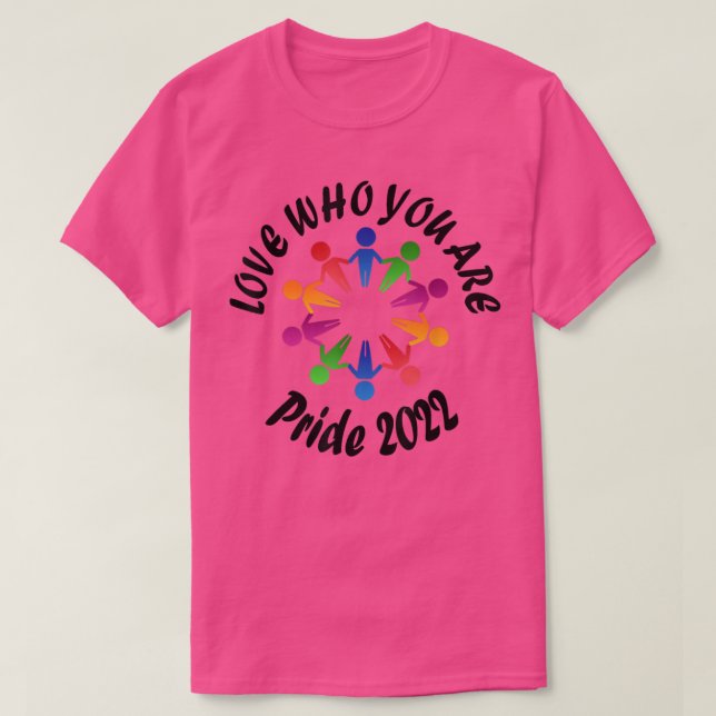 Camiseta Amor Quem Você É Orgulho Mês 2022  (Frente do Design)
