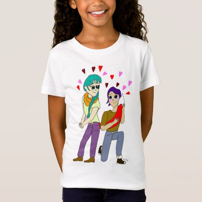 Camiseta amor rabo (Frente)