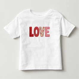 Camiseta Amor Remendado Colchão PNG Design de Costura de Tê