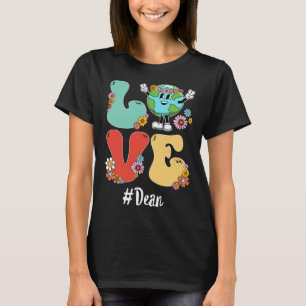 Camiseta Amor Retro Mundo Dia da Terra 2023 Dean
