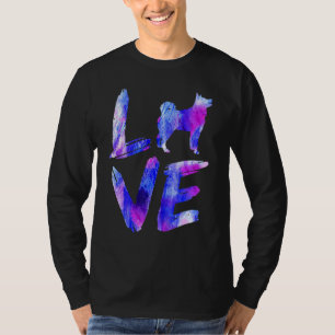 Camiseta Amor Rouco Cachorro Azul Cachorro Mãe Pai 1