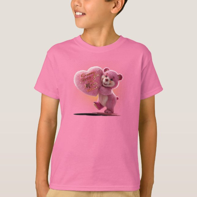 Camiseta Amor Sensível da Avó (Frente)