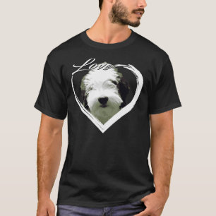 Camiseta Amor Sheepadoodle Antigo Inglês Sheepdog Poodle Lo