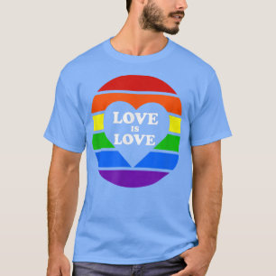 Camiseta Amor Sinalizador do arco-íris LGBTQ Mês Paradas do