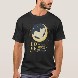 Camiseta Amor Skye Terrier Dog À Lua