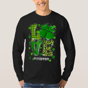Camiseta Amor Stepman Xadrez Verde Rua Leopardo Dia de Patr