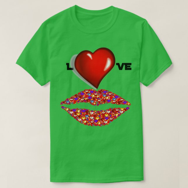 CAMISETA AMOR T (Frente do Design)