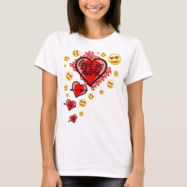 Camiseta Amor Tão Duro (Frente)